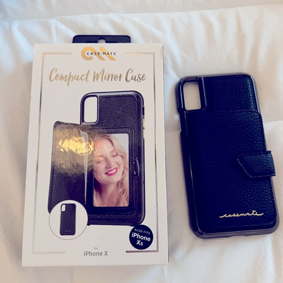 Case-Mate Compact Mirror Wallet Case in Black - Picture 6 of 8